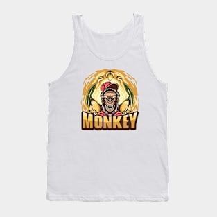 monkey and banana Tank Top